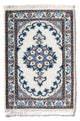 Nain - 12La Teppich 40x60cm - Perserteppich - hellblau