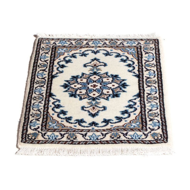 Nain - 12La Teppich 40x60cm - Perserteppich - hellblau