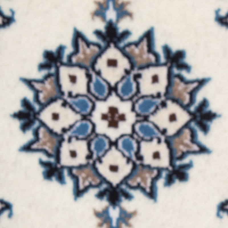 Nain - 12La Teppich 40x60cm - Perserteppich - hellblau