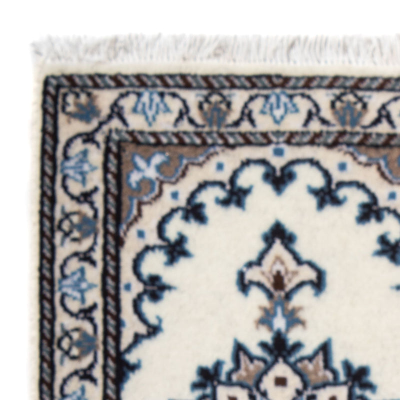 Nain - 12La Teppich 40x60cm - Perserteppich - hellblau