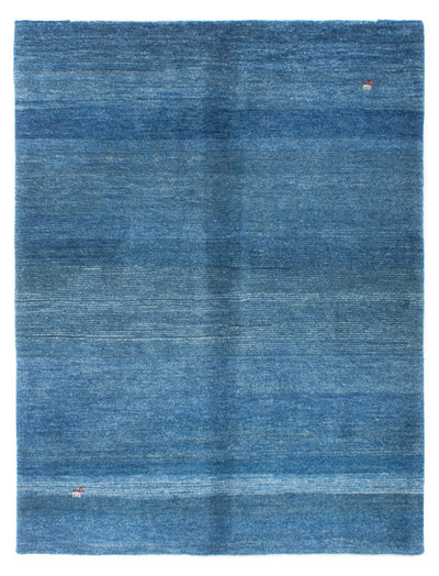 Gabbeh Persisch Teppich 152x197cm - Perserteppich Wollteppich - blau
