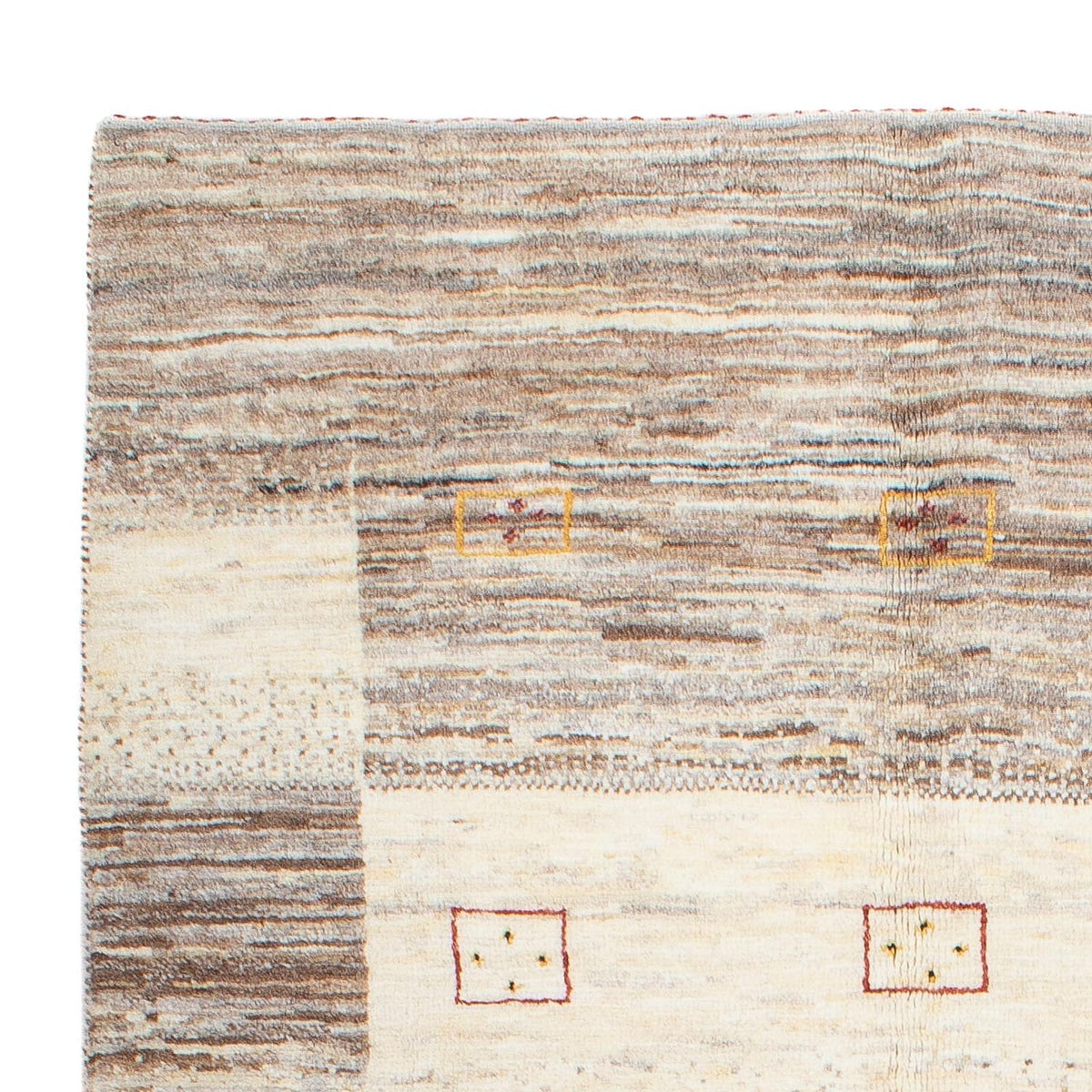 Loribaft Teppich Perser 109x192cm - Orientteppich - natur