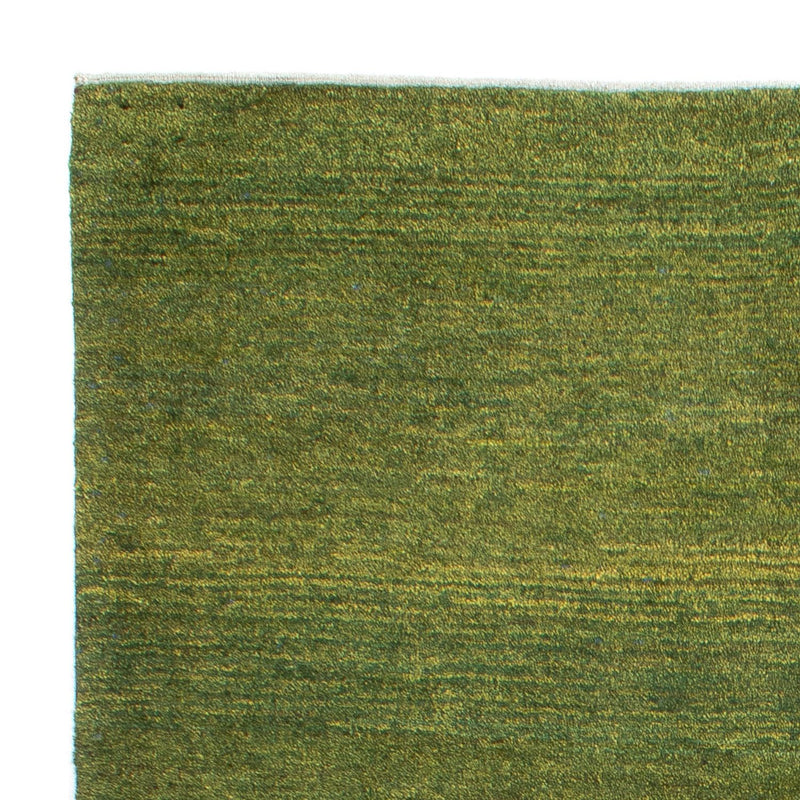 Gabbeh Persisch Teppich 154x195cm - Perserteppich Wollteppich - grün