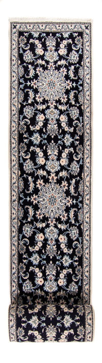 Nain - 12La Teppich 77x374cm - Perserteppich - dunkelblau – product image