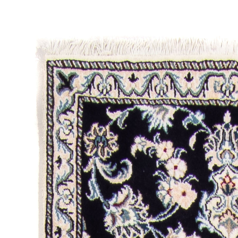 Nain - 12La Teppich 77x374cm - Perserteppich - dunkelblau