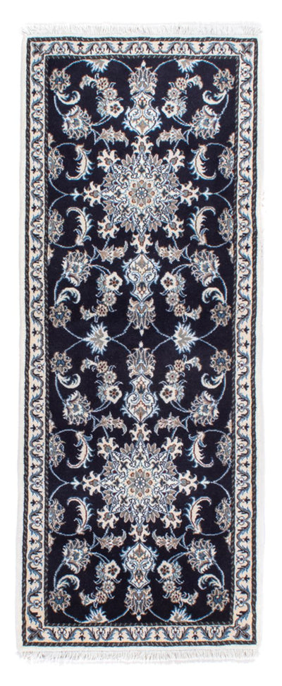 Nain - 12La Teppich 76x196cm - Perserteppich - dunkelblau