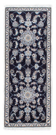 Nain - 12La Teppich 76x196cm - Perserteppich - dunkelblau