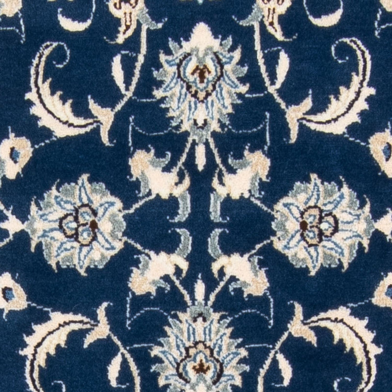Nain - 12La Teppich 79x254cm - Perserteppich - dunkelblau