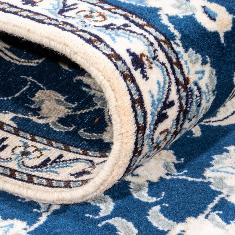 Nain - 12La Teppich 79x254cm - Perserteppich - dunkelblau