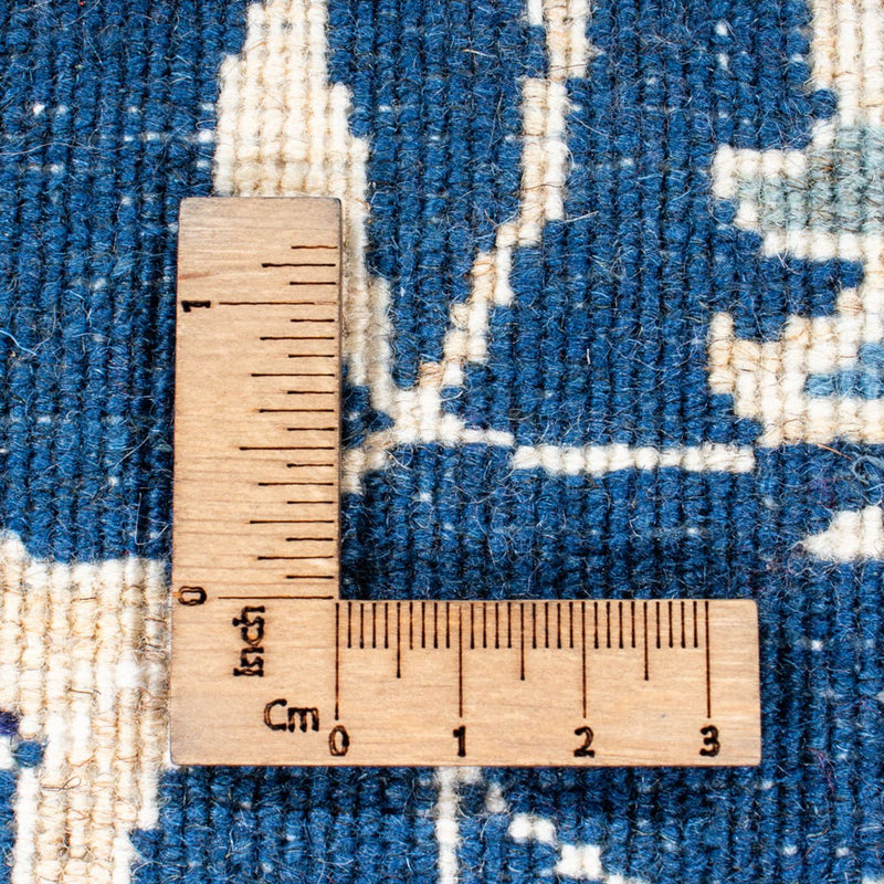 Nain - 12La Teppich 79x254cm - Perserteppich - dunkelblau