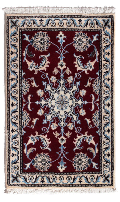 Nain - 12La Teppich 60x90cm - Perserteppich - rot
