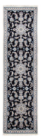 Nain - 12La Teppich 79x287cm - Perserteppich - dunkelblau