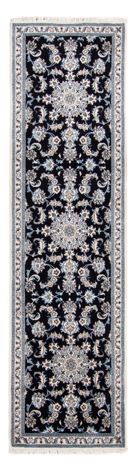 Nain - 12La Teppich 79x287cm - Perserteppich - dunkelblau