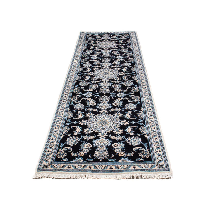Nain - 12La Teppich 79x287cm - Perserteppich - dunkelblau