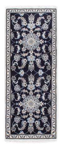 Nain - 12La Teppich 79x200cm - Perserteppich - dunkelblau – product image