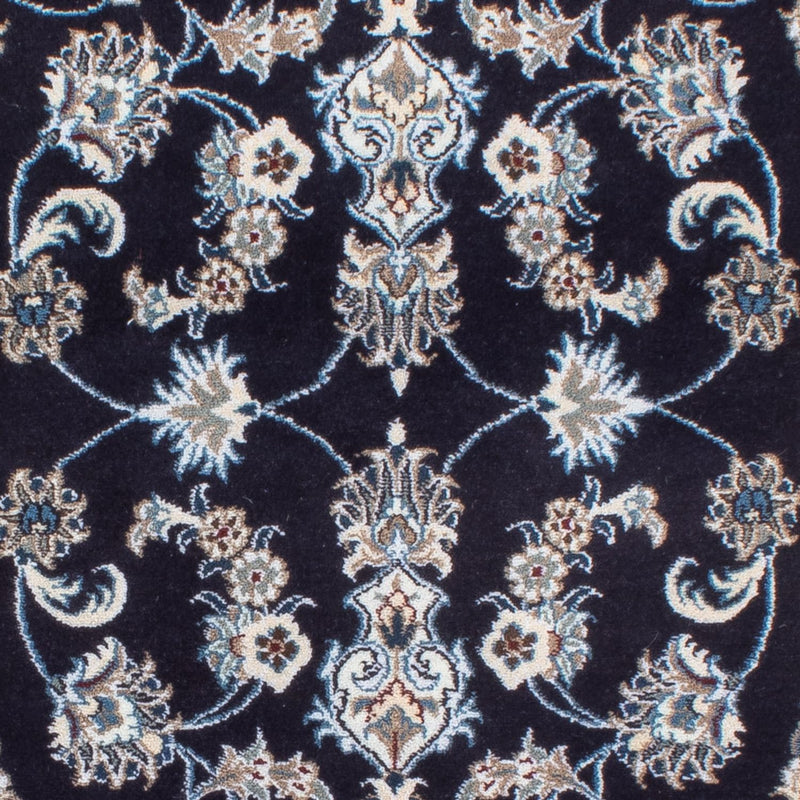 Nain - 12La Teppich 79x200cm - Perserteppich - dunkelblau