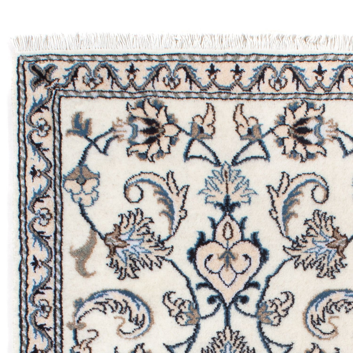 Nain - 12La Teppich 70x140cm - Perserteppich - creme