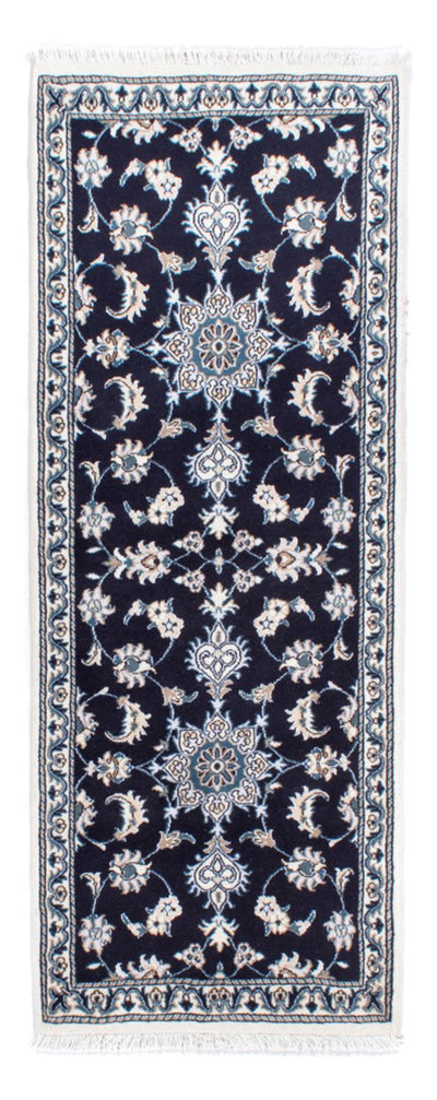 Nain - 12La Teppich 78x202cm - Perserteppich - dunkelblau