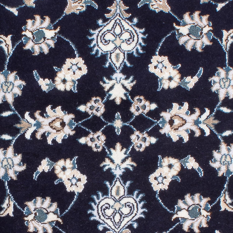 Nain - 12La Teppich 78x202cm - Perserteppich - dunkelblau