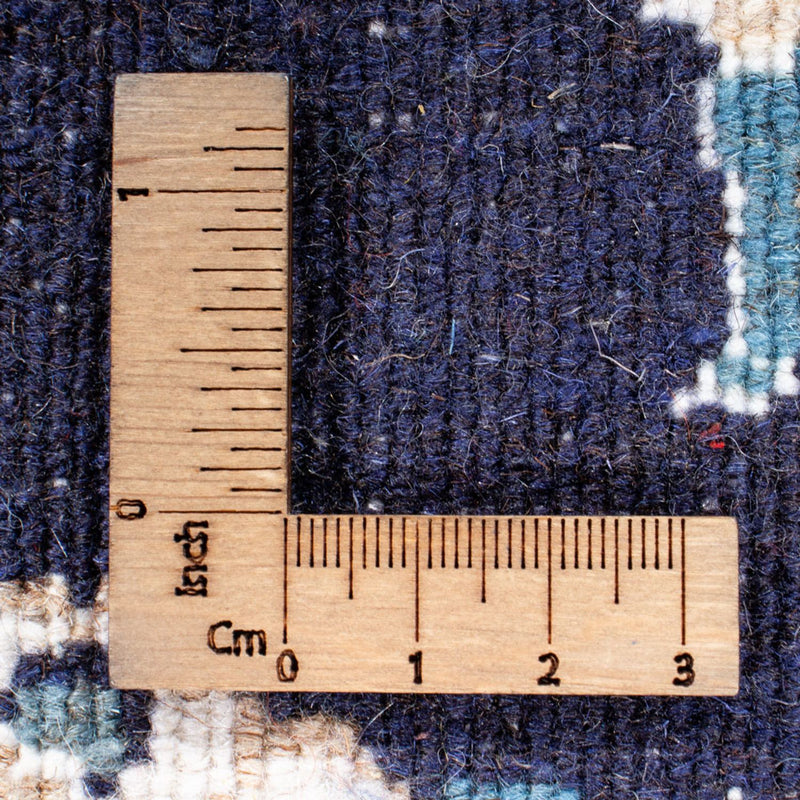 Nain - 12La Teppich 78x202cm - Perserteppich - dunkelblau
