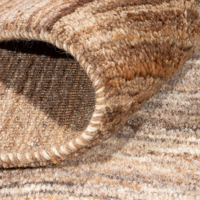 Gabbeh Persisch Teppich 150x200cm - Perserteppich Wollteppich - natur