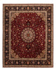 Täbriz - 50 Raj Teppich 250x302cm - Perserteppich - rot