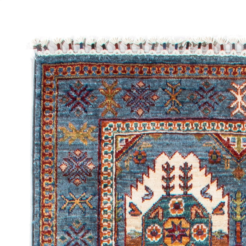 Ariana Teppich 88x269cm - Orientteppich - blau
