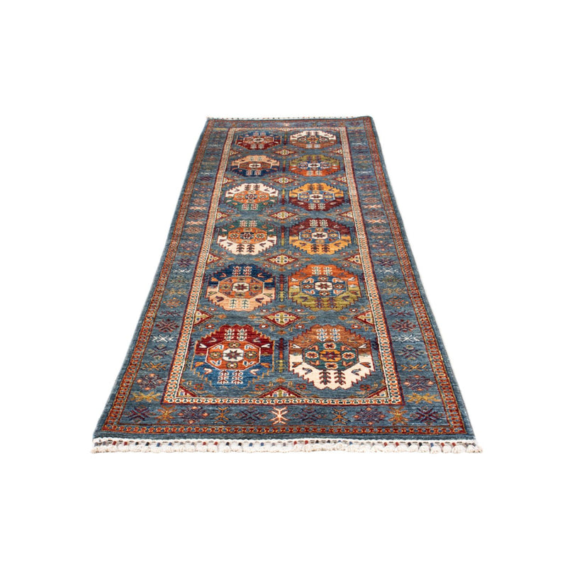 Ariana Teppich 88x269cm - Orientteppich - blau