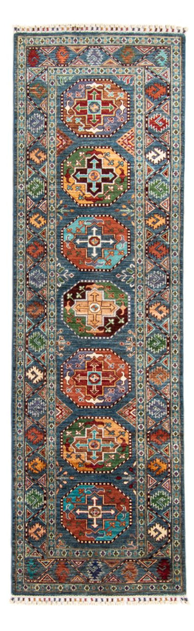 Ariana Teppich 85x273cm - Orientteppich - blau