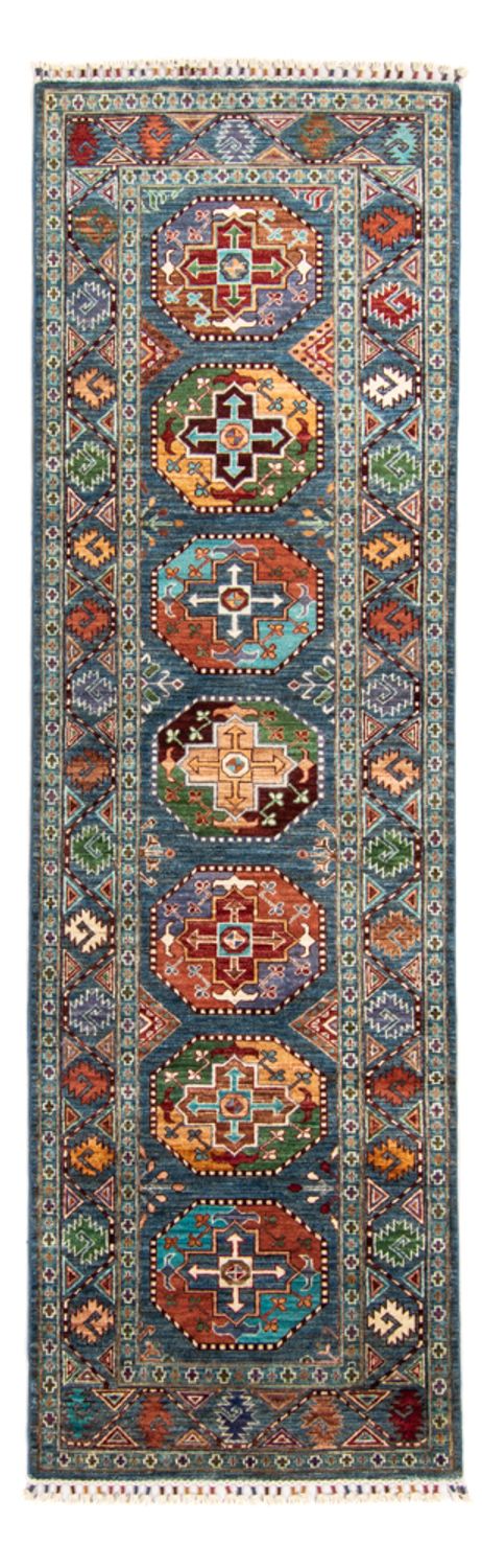 Ariana Teppich 85x273cm - Orientteppich - blau