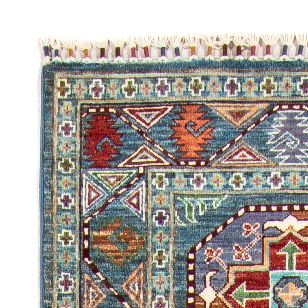 Ariana Teppich 85x273cm - Orientteppich - blau