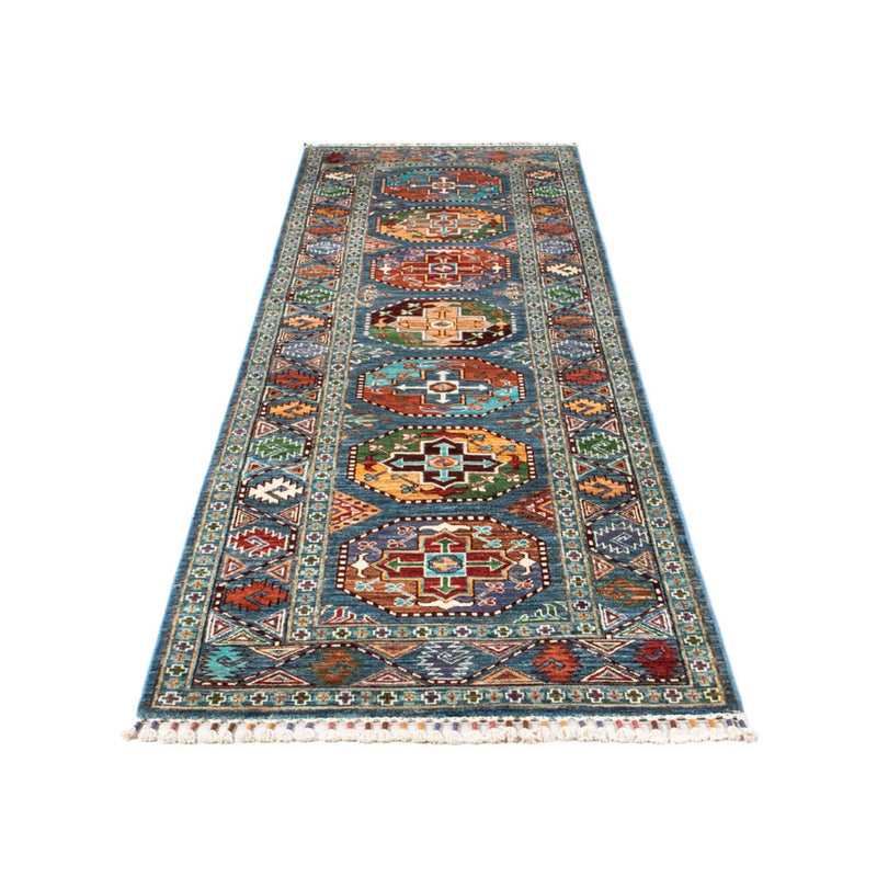 Ariana Teppich 85x273cm - Orientteppich - blau