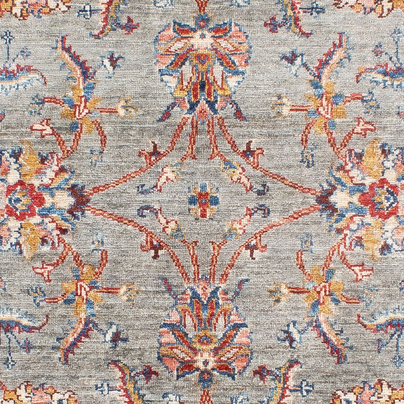 Ariana Teppich 126x185cm - Orientteppich - hellblau
