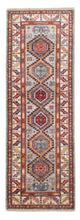 Kazak Teppich 74x228cm - Orientteppich - hellblau