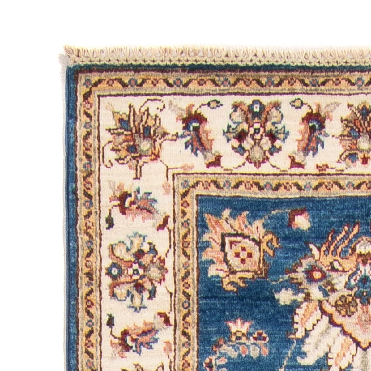 Ziegler Teppich 81x308cm - Orientteppich - blau