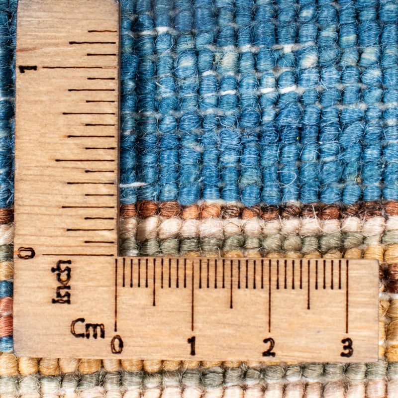 Ziegler Teppich 81x308cm - Orientteppich - blau