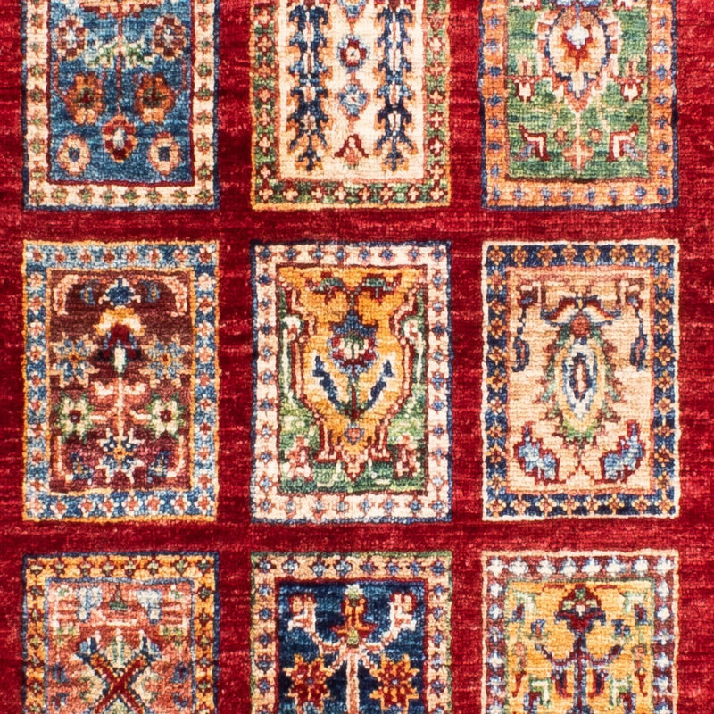 Bachtiari Teppich 85x253cm - Perserteppich - rot