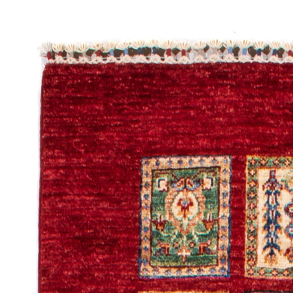 Bachtiari Teppich 85x253cm - Perserteppich - rot