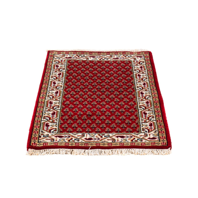 Indo Mir Teppich 60x90cm - Orientteppich - rot