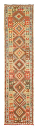Kelim Afghan Teppich 84x395cm