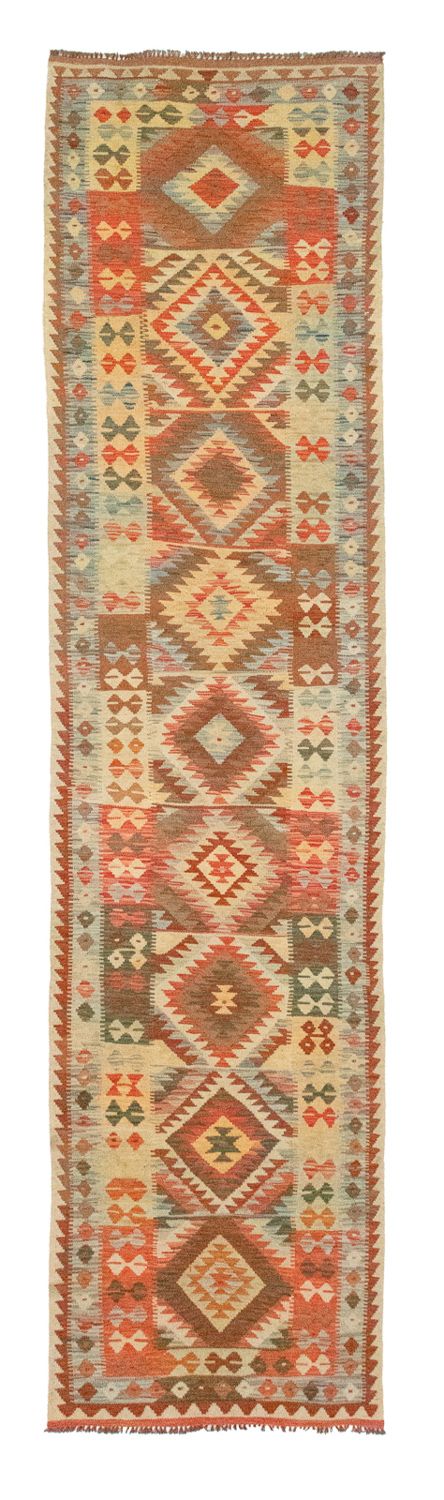 Kelim Afghan Teppich 84x395cm