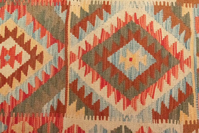 Kelim Afghan Teppich 84x395cm