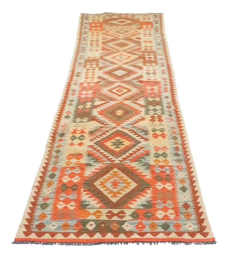Kelim Afghan Teppich 84x395cm