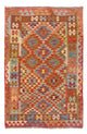 Kelim Maimene Teppich 98x149cm - Wollteppich - mehrfarbig