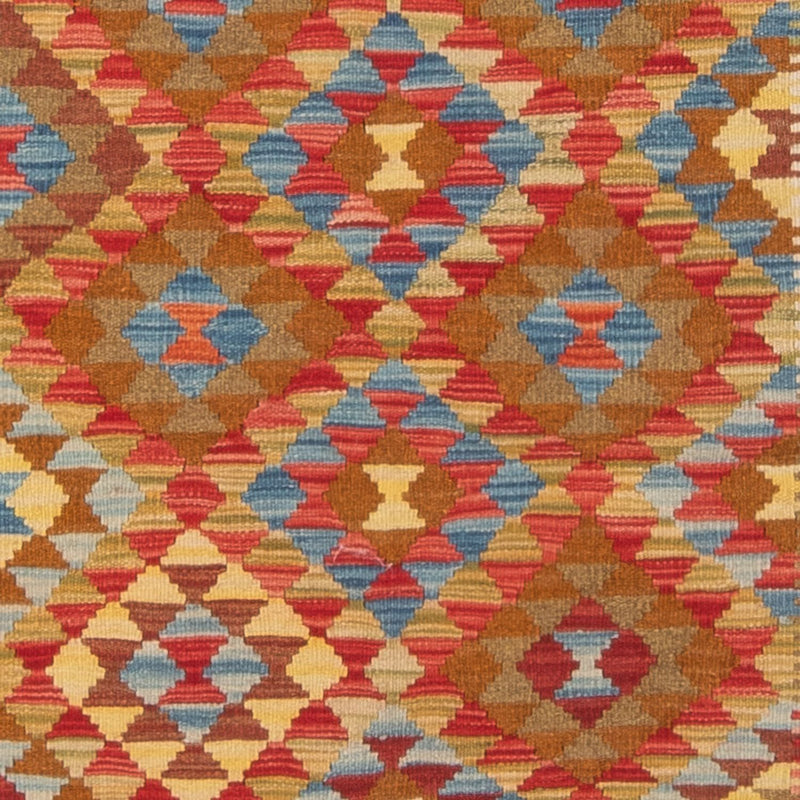 Kelim Maimene Teppich 98x149cm - Wollteppich - mehrfarbig