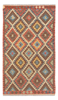 Kelim Maimene Teppich 96x169cm - Wollteppich - mehrfarbig – product image