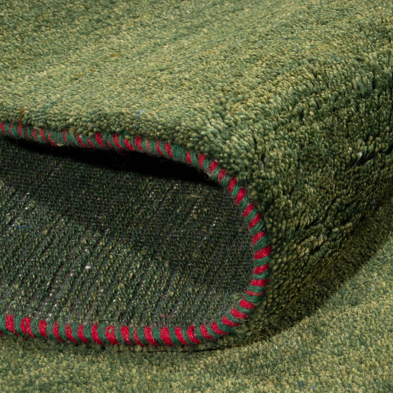 Gabbeh Persisch Teppich 170x230cm - Perserteppich Wollteppich - minzgrün