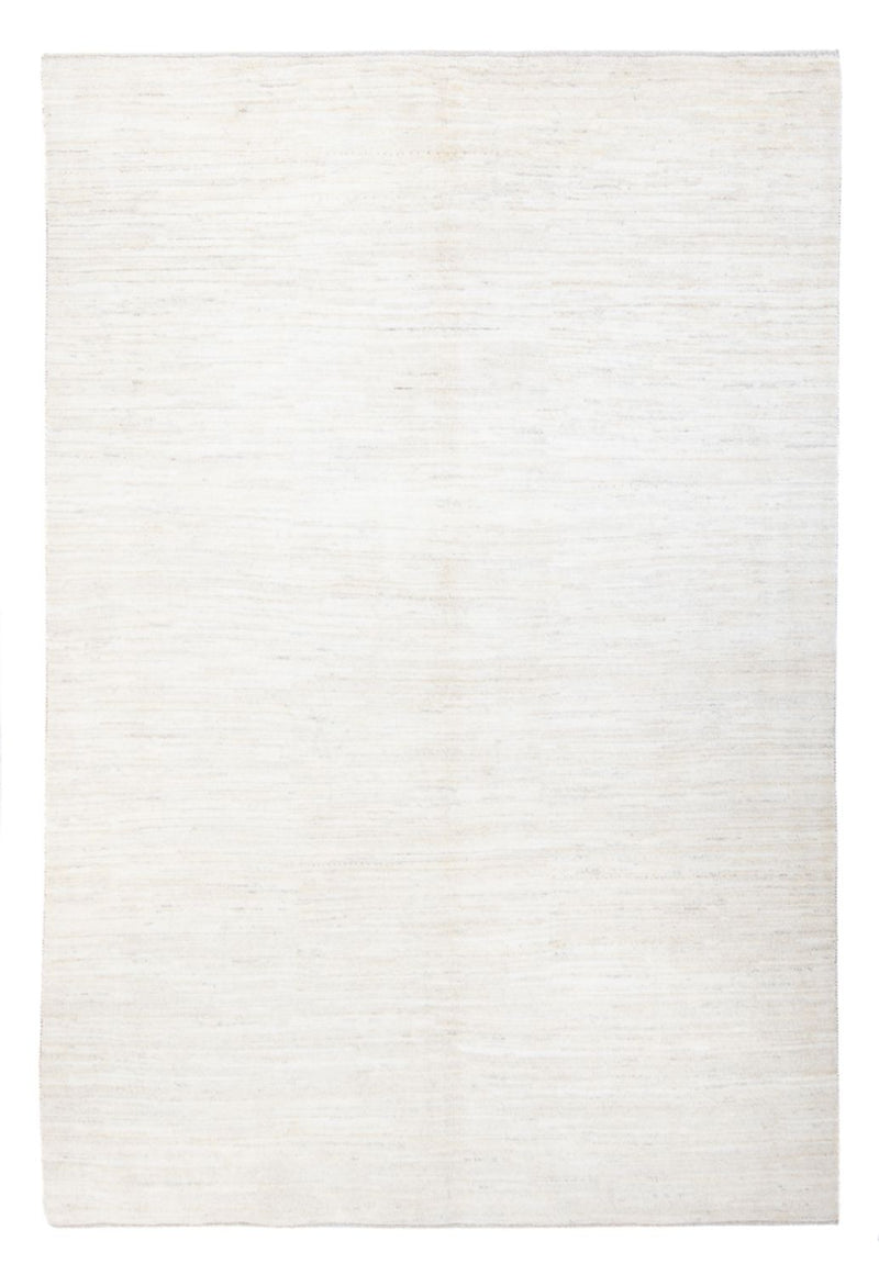 Gabbeh Persisch Teppich 174x243cm - Perserteppich Wollteppich - weiß