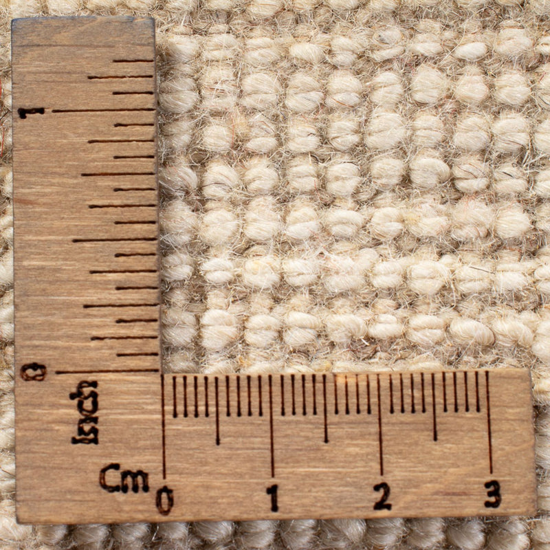 Gabbeh Persisch Teppich 174x243cm - Perserteppich Wollteppich - weiß
