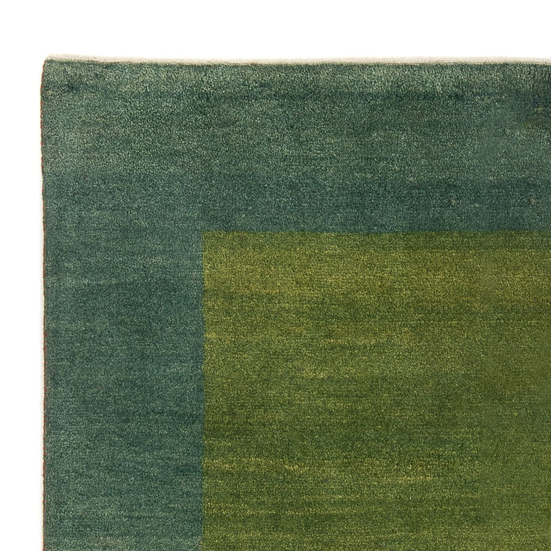 Gabbeh Persisch Teppich 146x203cm - Perserteppich Wollteppich - minzgrün